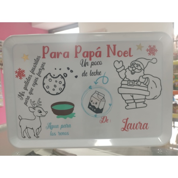 BANDEJA SANTA CLAUS